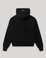 Geedup Generals Classic Fit Raglan Zip Hoodie Jet Black